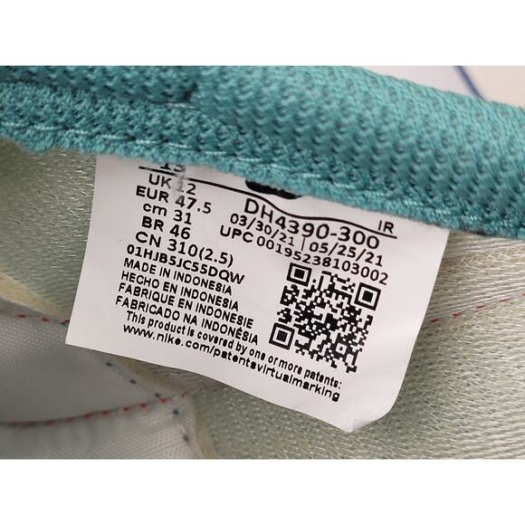 Nike Waffle Trainer 2 Green Noise/Orange Sail DH4390-300 Men's Sz 13 - Picture 9 of 12